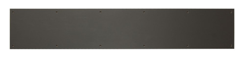 Brass Accents  30 x 8" Kick Plate (screw mount) - Oil Rubbed Bronze Powder Coat