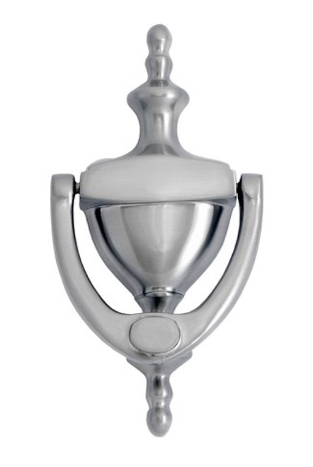 Brass Accents  6" Traditional Door Knocker -  Satin Nickel