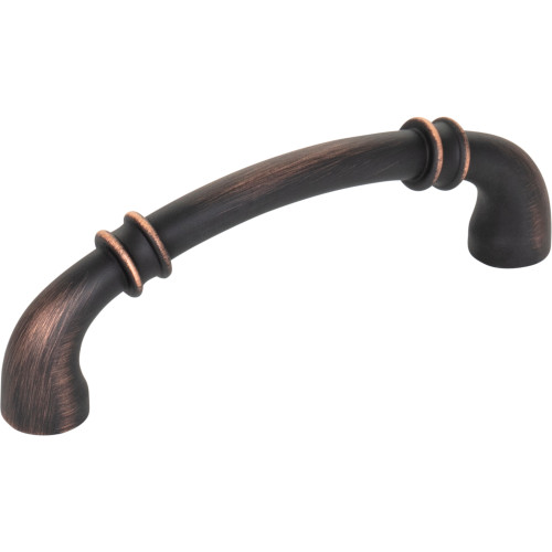 Jeffrey Alexander 445-96DBAC: 96mm cc Marie Cabinet Pull - Oil Rubbed Bronze