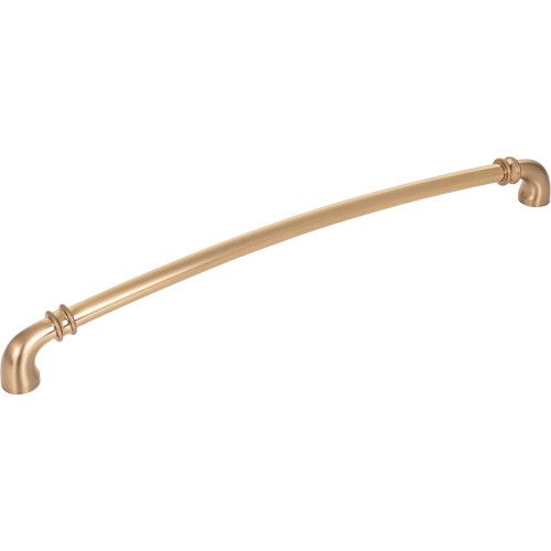 Jeffrey Alexander 445-305SBZ: 305mm cc Marie Cabinet Pull - Satin Bronze