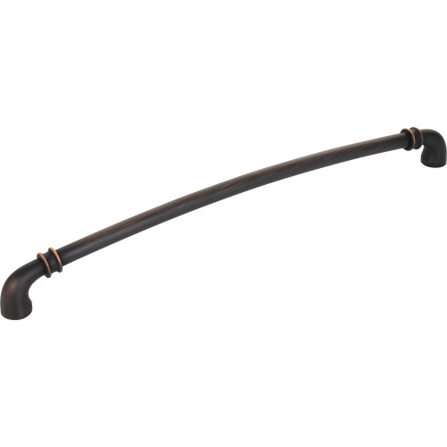Jeffrey Alexander 445-305DBAC: 305mm cc Marie Cabinet Pull - Oil Rubbed Bronze
