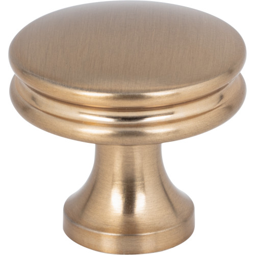 Jeffrey Alexander 445SBZ: 1-1/4" Marie Cabinet Knob - Satin Bronze