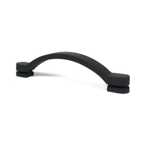 Acorn PMMB4: 4-9/16" Baudrillard Cabinet Pull - Black