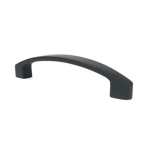 Acorn PMMB8: 4-7/16" Foucault Cabinet Pull - Black