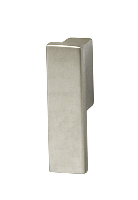 Hafele 111.95.112: 16mm cc Modern Finger Cabinet Pull - Matte Nickel