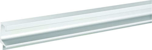 Hafele 126.27.036: 2500mm Minimalist Extruded Cabinet Pull - Satin Aluminum