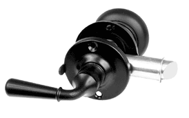 acorn ST9BI: Screen and Storm Door Latch Set - Black