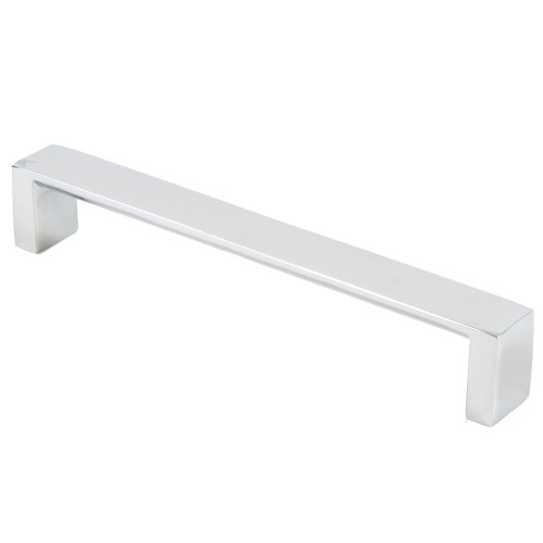 Rusticware 955CH: 8" cc Modern Cabinet Pull - Polished Chrome
