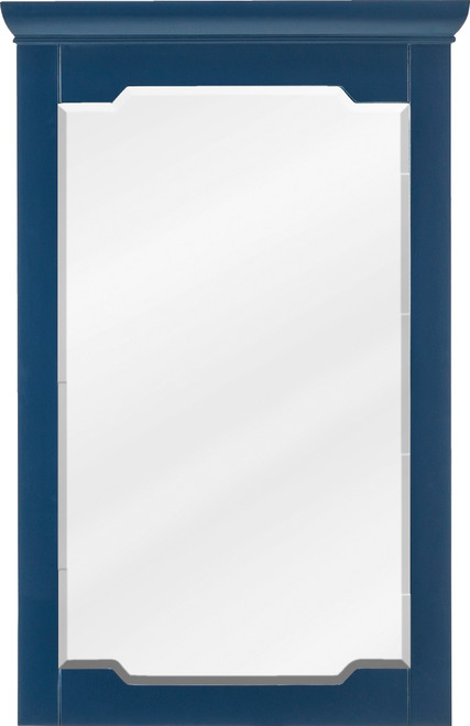 Jeffrey Alexander 22" Chatham Mirror - Hale Blue Frame