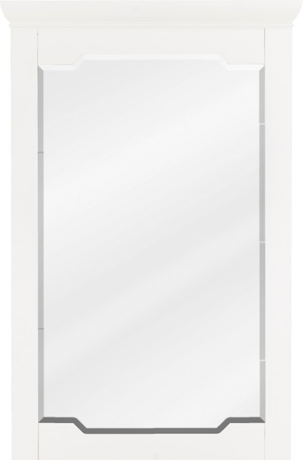 Jeffrey Alexander 22" Chatham Mirror - White Frame