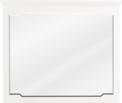 Jeffrey Alexander 40" Chatham Mirror - White Frame