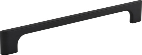 Jeffrey Alexander 286-192MB: 192mm cc Leyton Cabinet Pull - Matte Black