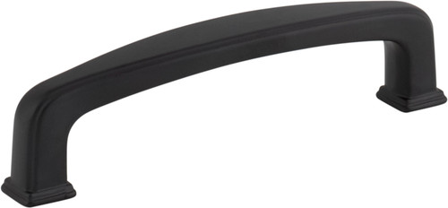 Jeffrey Alexander 1092MB: 96mm cc Milan 1 Cabinet Pull - Matte Black