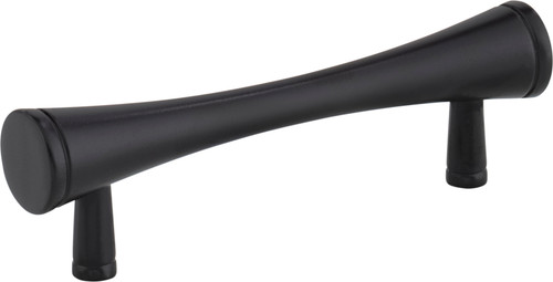 Elements 400MB: 3" cc Sedona Cabinet Pull - Matte Black