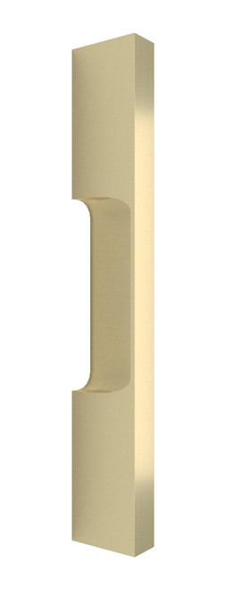 Omnia 1968/102.4: 4" cc Elite Bar Cabinet Pull - Satin Brass Omnia 1968/102.4: 4" cc Elite Bar Cabinet Pull - Satin Brass