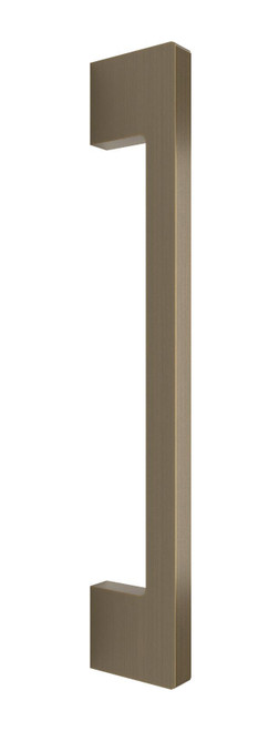 Omnia 1969/153.5: 6" cc Elite Square Bar Cabinet Pull - Antique Brass