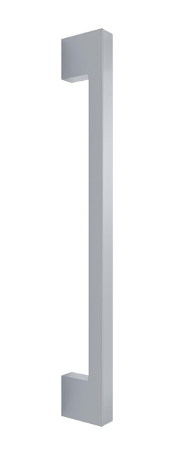 Omnia 1969P/305.26: 12" cc Elite Square Bar Appliance Pull - Polished Chrome