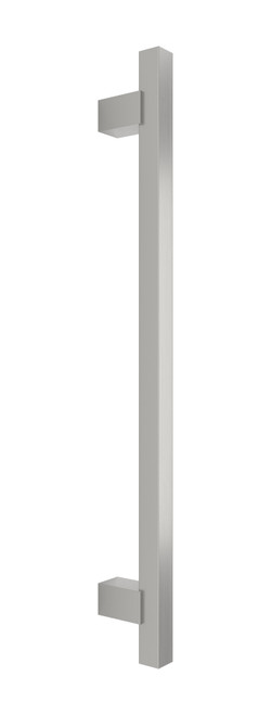 Omnia 1970P/305.15: 12" cc Elite Square Bar Appliance Pull - Satin Nickel