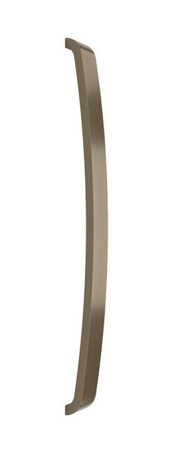 Omnia 1971/305.5: 12" cc Elite Curved Bar Cabinet Pull - Antique Brass