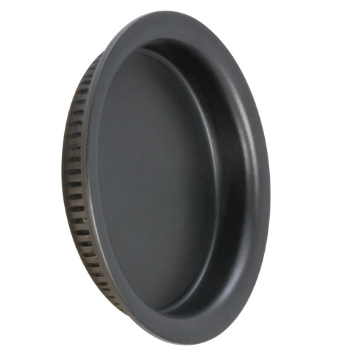 Omnia 7503/52.10B: 2-3/16" Round Recessed Door Pull - Oil Rubbed Black