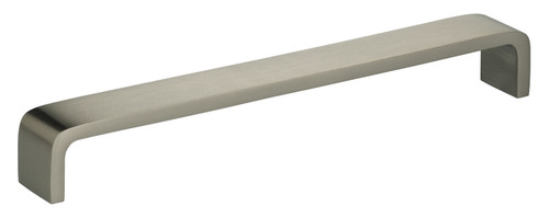 Omnia 9006/197.15: 5-3/4" cc Ultima I Flat Bar Cabinet Pull - Satin Nickel