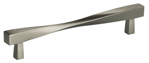 Omnia 9009/170.15: 6-5/8" cc Ultima I Bar Cabinet Pull - Satin Nickel
