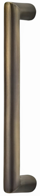 Omnia 9027/457.5: 18" cc Ultima II Round Bar Cabinet Pull - Antique Brass