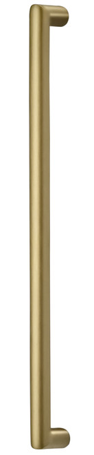 Omnia 9027P/305.4: 12" cc Ultima II Round Bar Appliance Pull - Satin Brass