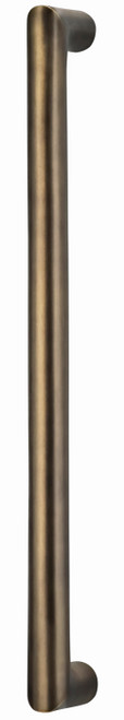 Omnia 9027P/305.5: 12" cc Ultima II Round Bar Appliance Pull - Antique Brass