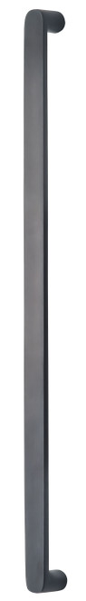 Omnia 9028/457.10B: 18" cc Ultima II Flat Bar Cabinet Pull - Oil Rubbed Black