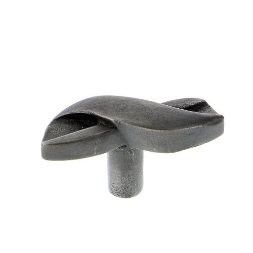 Hawk Hill 137CC: 2" Entwined Cabinet Knob - Charcoal Hawk Hill 137CC: 2" Entwined Cabinet Knob - Charcoal