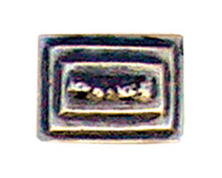 Hawk Hill 371SP: 1-1/4" Taos Cabinet Knob - Satin Pewter