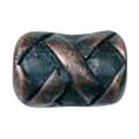 Hawk Hill 399BR: 1" Crosshatch Cabinet Knob - Bronze