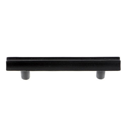 Hawk Hill 432BI: 5-1/2" cc Flip Cabinet Pull - Black Iron