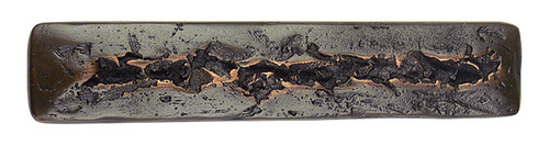 Hawk Hill 450SS: 4" cc Glacier Cabinet Pull - Brass