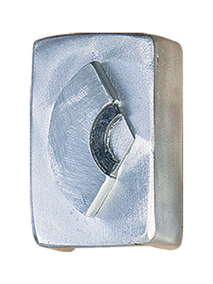 Hawk Hill BC10VP: 4-1/2" Moderno Bolt Cover - Vintage Pewter