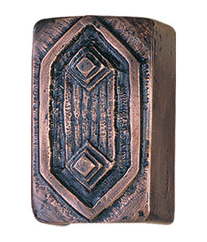 Hawk Hill BC11SS: 4-1/2" Mission Bolt Cover - Brass