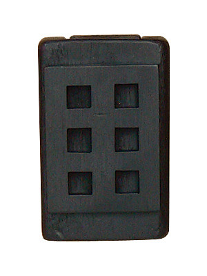 Hawk Hill BC46SS: 4-1/2" Lattice Bolt Cover - Brass