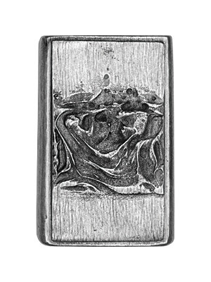 Hawk Hill BC57VP: 4-1/2" Rustic Bolt Cover - Vintage Pewter