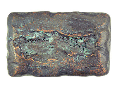 Hawk Hill BN6CO: 4" Glacier Bin Cabinet Pull - Copper