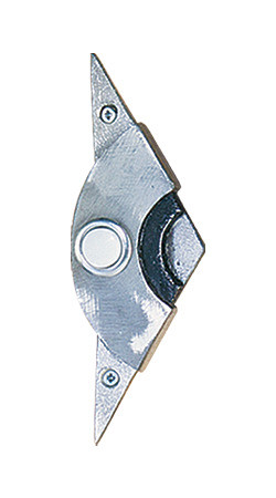 Hawk Hill BP10VP:  Moderno Door Bell - Vintage Pewter