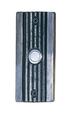 Hawk Hill BP15SS:  Ribs Door Bell - Brass