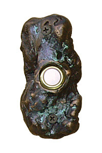Hawk Hill BP39VP:  Burl Door Bell - Vintage Pewter