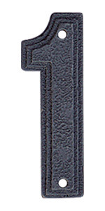 Hawk Hill CN1CC: 4-3/4" Classic Numeral 1 - Charcoal