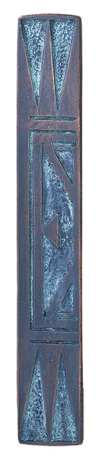 Hawk Hill P107SP: 12" Arrowhead Door Pull - Satin Pewter