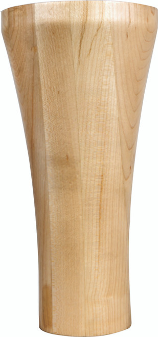 Hardware Resources BF16-3-8-HMP: Contemporary Cove Bun Foot - Hard Maple