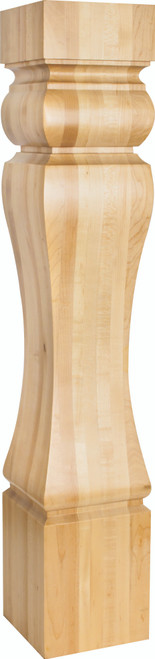 Hardware Resources P37-6.5CH: Baroque Minimalist Post - Cherry