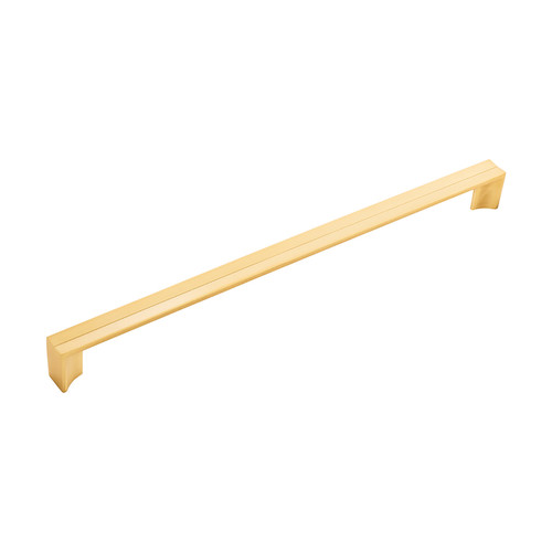 Belwith B077289-BGB: 18" cc Avenue Appliance Pull - Brushed Golden Brass