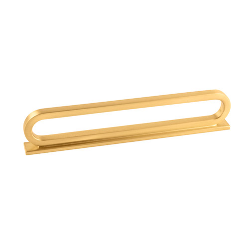 Belwith B078786BGB: 128mm & 160mm cc Corsa Cabinet Pull - Brushed Golden Brass