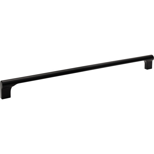 Atlas A659-BL: 18" cc Whittier Cabinet Pull - Matte Black